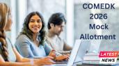 COMEDK 2026 Mock Seat Allotment (Tod