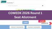 COMEDK UGET 2026 Round 1 Seat Allotm