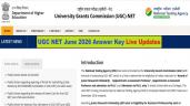NTA UGC NET June 2026 Answer Key LIV