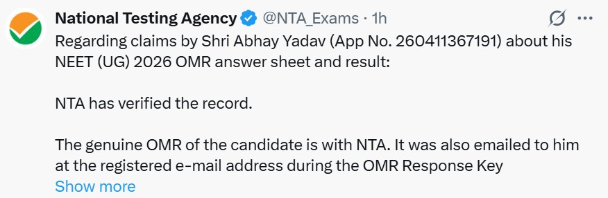 NTA NEET