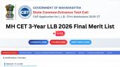 MH CET 3-Year LLB 2026 Final Merit L
