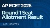 AP ECET 2026 Round 1 Seat Allotment 