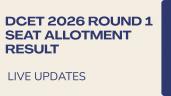 DCET 2026 Round 1 Seat Allotment Res