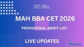 MAH BBA CAP 2026 Provisional Merit L