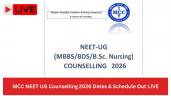 MCC NEET UG Counselling 2026 Dates (