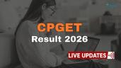 CPGET Result 2026 Live Updates: Rank