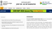 CSIR NET Provisional Answer Key 2026