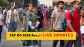 SSC GD Result 2026 Anytime Soon Live
