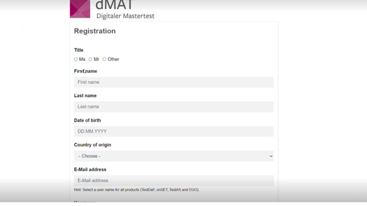 dMAT registration details