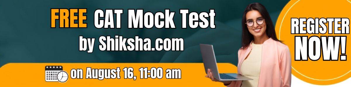 CAT Mock Test by Shiksha