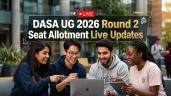DASA UG 2026 Round 2 Seat Allotment 