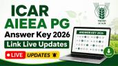 ICAR AIEEA PG Answer Key 2026 Link L