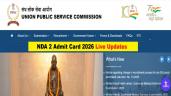 NDA Admit Card 2026 (SOON) Live Upda