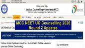 MCC NEET UG Counselling 2026 Round 2