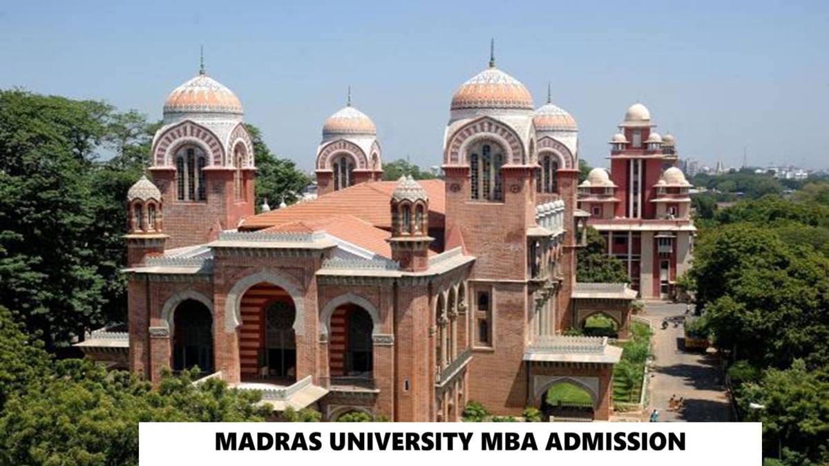 All about Madras University MBA