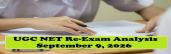 UGC NET Sep 9 Re-Exam Analysis 2026