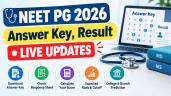 NEET PG 2026 Answer Key, Result Live