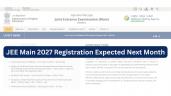 JEE Main 2027 Registration Expected