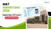 MAT Admit Card 2026 September CBT (R