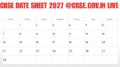 CBSE Date Sheet 2027 Soon @cbse.gov.