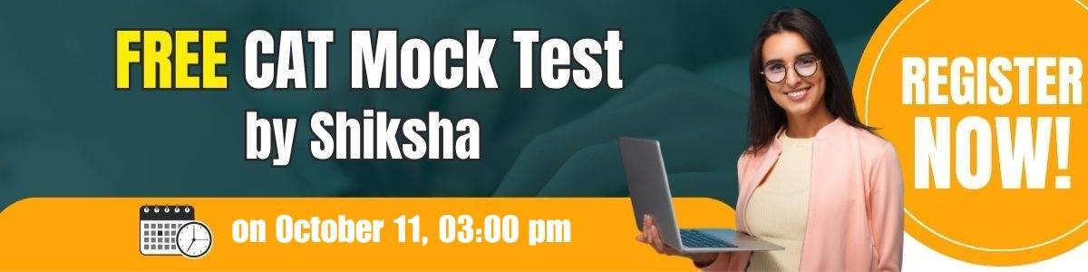 CAT Mock Test by Shiksha