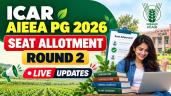 ICAR AIEEA PG Counselling 2026 LIVE: