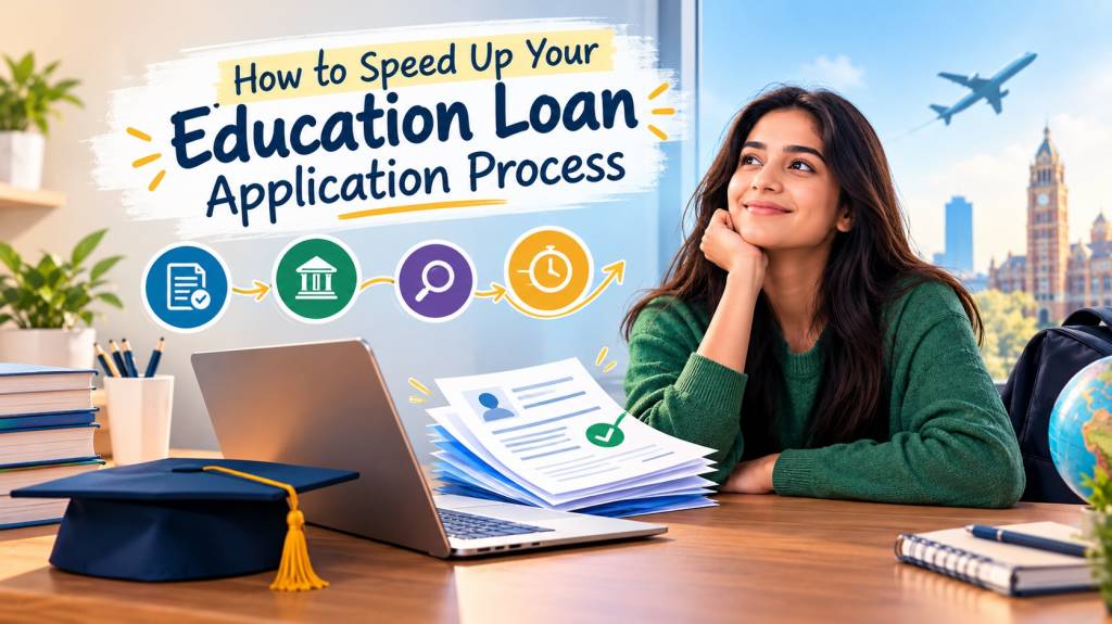 how to process education loan application faster