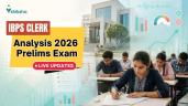 IBPS Clerk Exam Analysis 2026 Live U