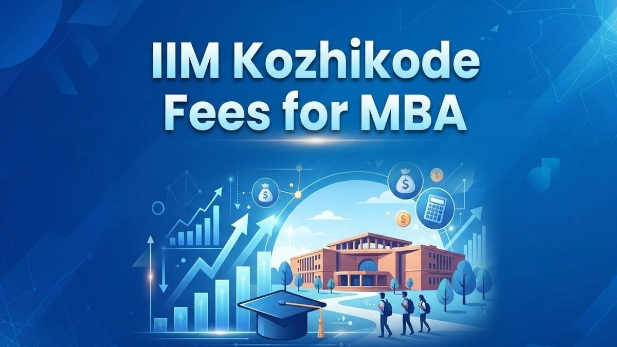 IIM Kozhikode Fees for MBA