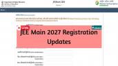 JEE Main 2027 Registration LIVE: NTA