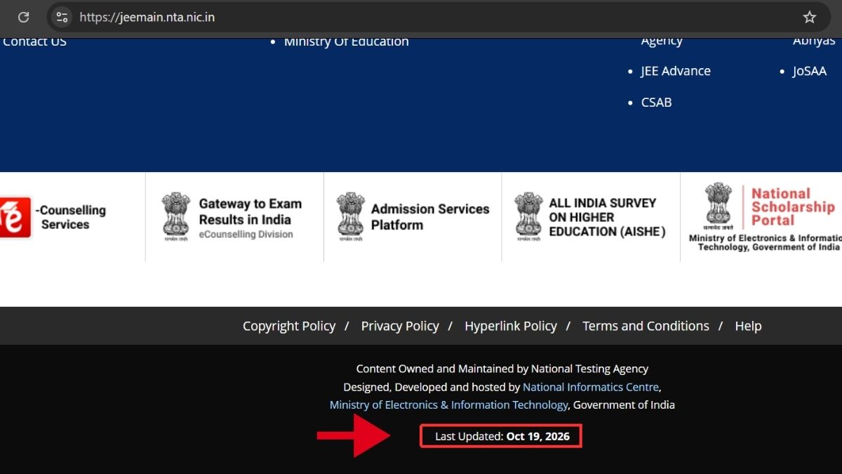 JEE Mains 2027 Registration LIVE: Form Filling Date, Documents Required ...