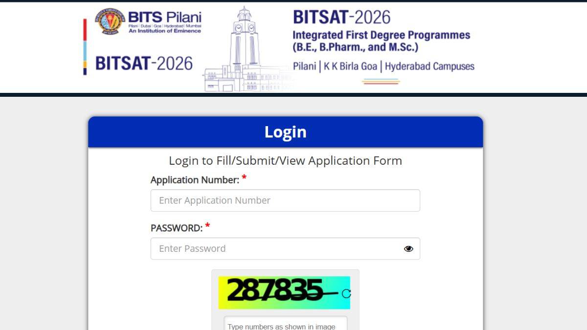 BITSAT-hall-ticket-login-window