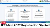 JEE Mains 2027 Registration (Open) L