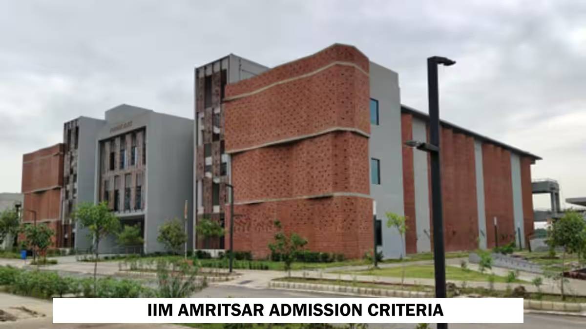 IIM Amritsar Admission Criteria 2027