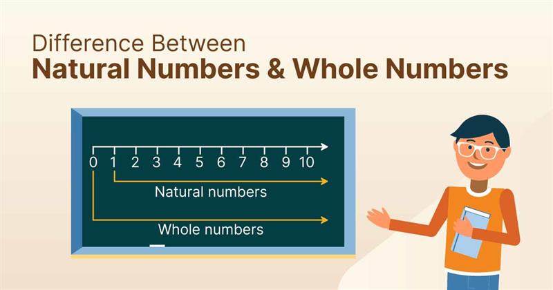 Difference Between Natural Numbers and Whole Numbers - Shiksha Online